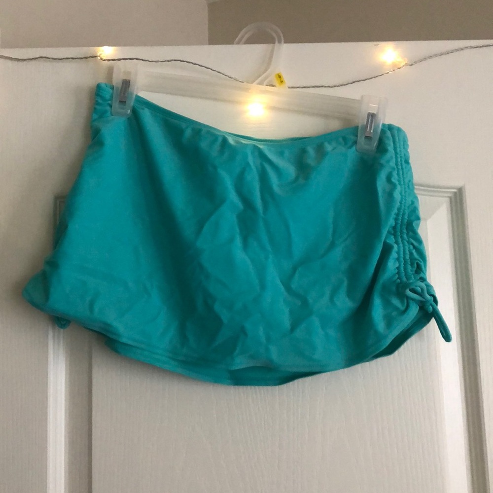 Turquoise Swim skirt
